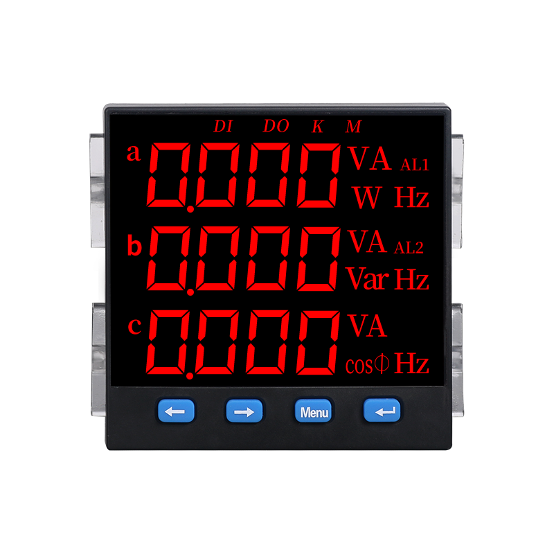 多功能网络电力仪表三相智能数显电流电压功率频率电能组合表