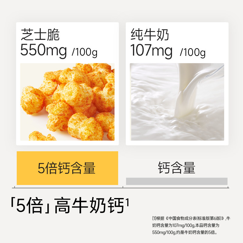 不二宝贝奶酪椰椰芝士脆爆米花饼干儿童搭配婴儿幼儿宝宝健康零食,淘宝优惠券,粉丝福利购,淘宝优惠卷