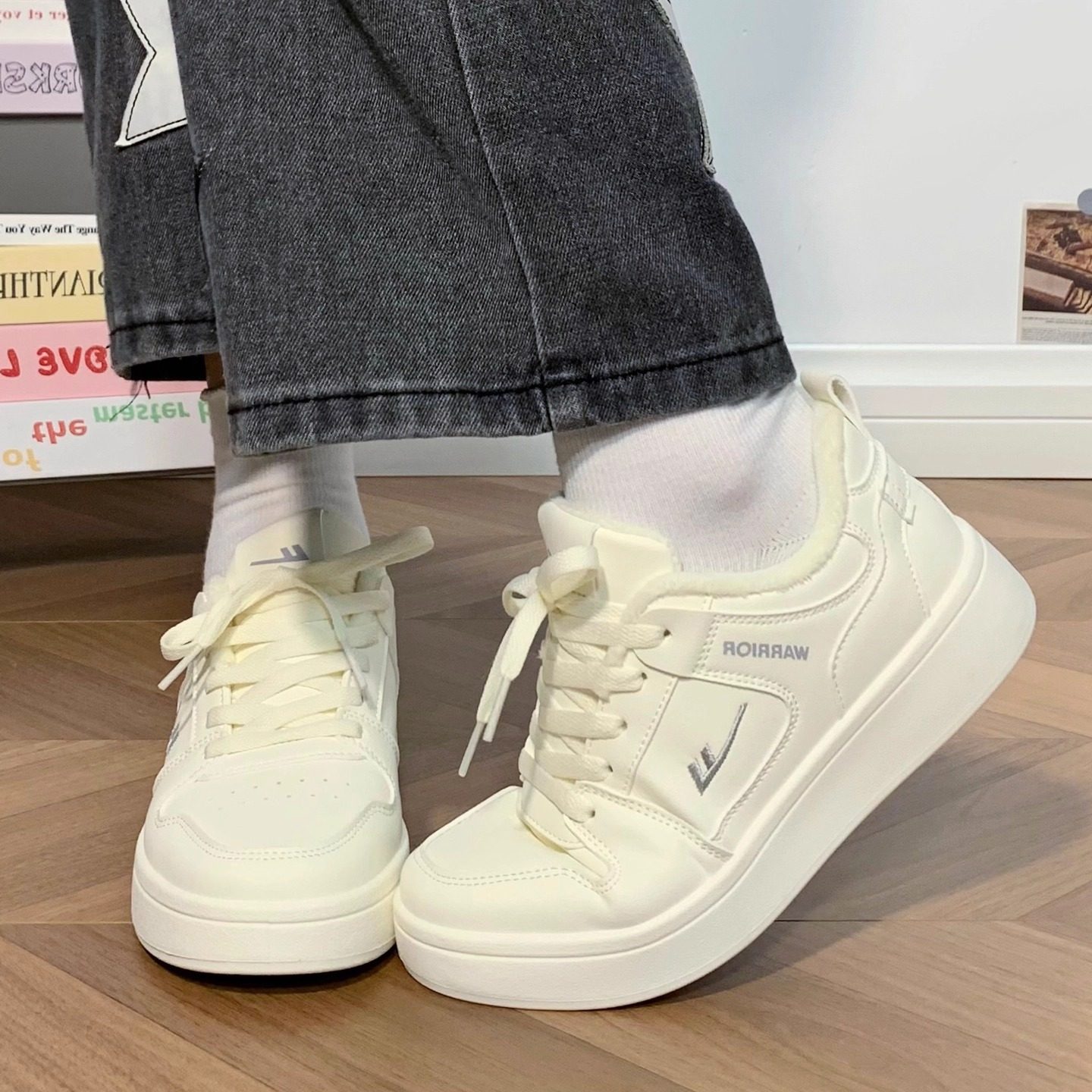 回力棉鞋加绒加厚秋冬男女情侣款保暖百搭棉鞋时尚厚底增高通勤鞋,淘宝优惠券,粉丝福利购,淘宝优惠卷