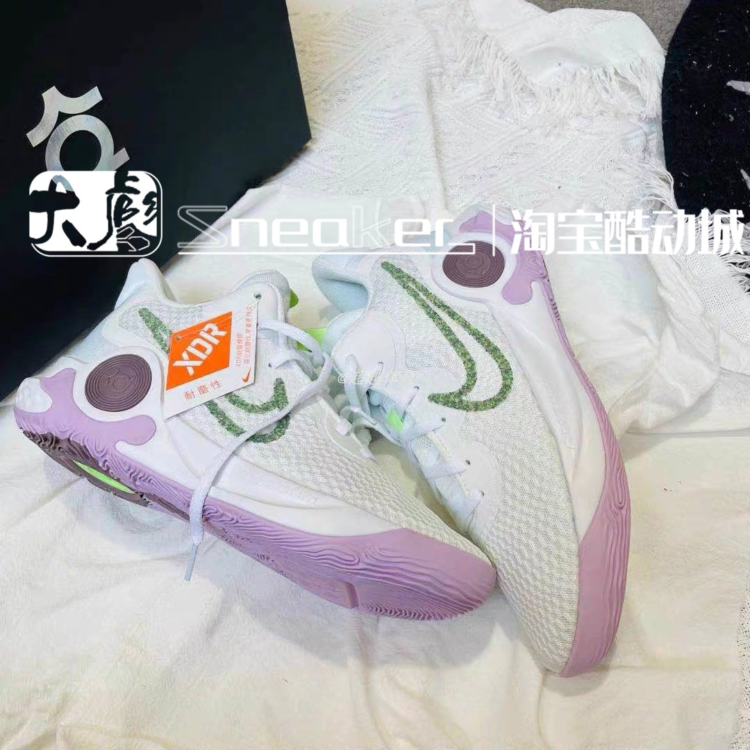 NIKE耐克男鞋2021夏季款KD TREY 5杜兰特5代运动篮球鞋DJ6922-100 - 图2