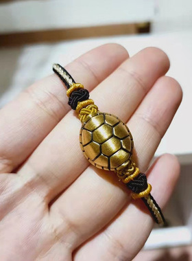 手绳编织情侣转运珠手链男女