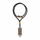 Auspicious turning prayer wheel six-character mantra pendant necklace men's pendant personality trendy retro niche hollow can be opened