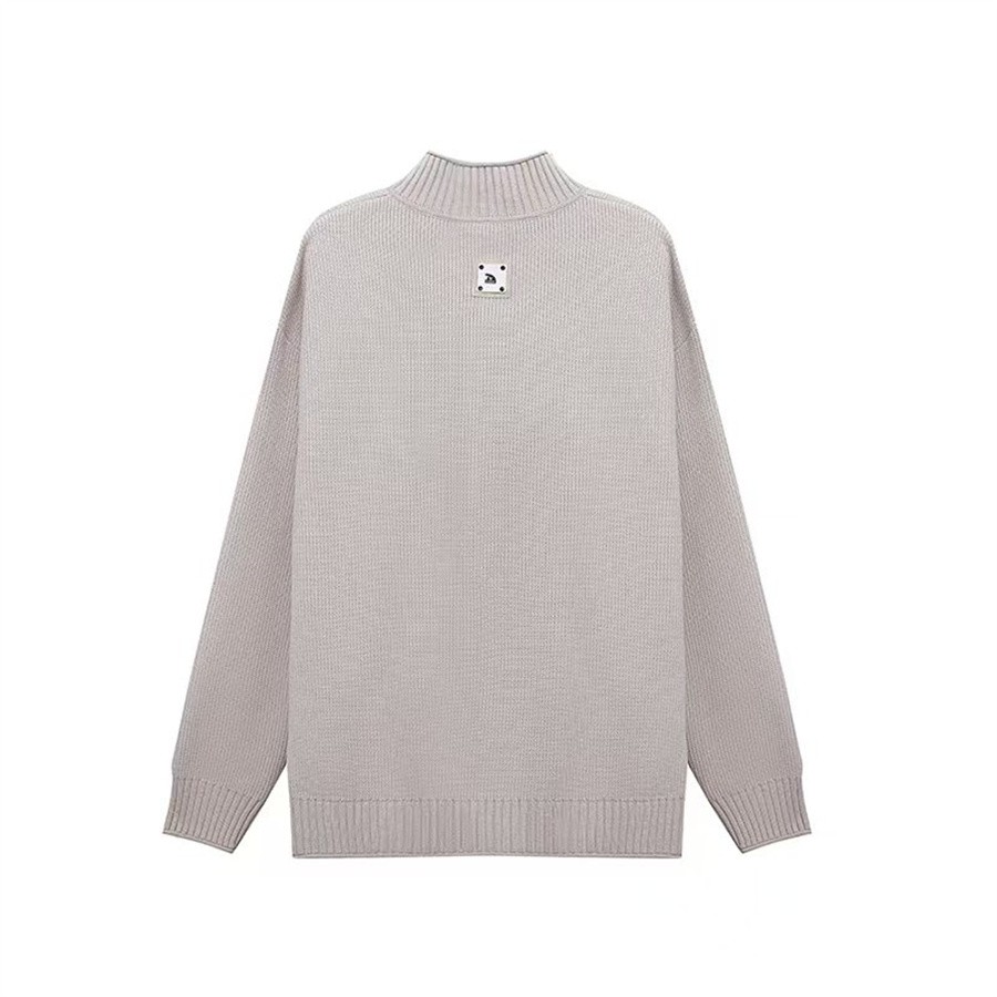 HX狐轩男装秋冬新款圆领毛衫2025年潮流韩版帅气毛衣内塔针织衫潮 - 图0