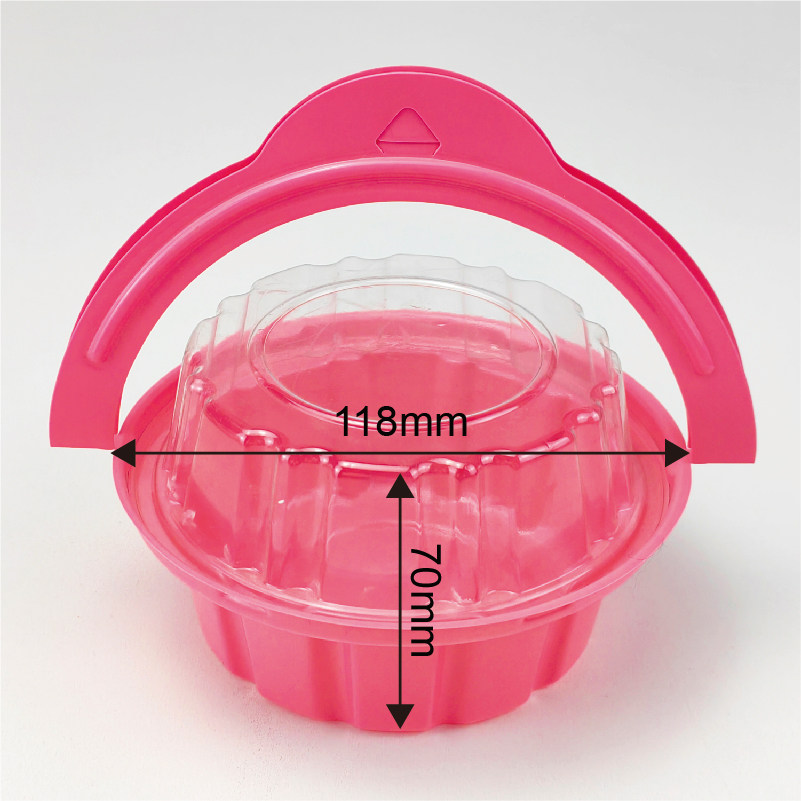 儿童蛋糕盒大花蓝手提儿童蛋糕盒烘焙包装童年提篮小朋友礼物甜品,淘宝优惠券,粉丝福利购,淘宝优惠卷