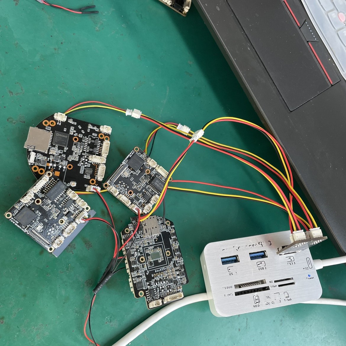 USB转串口线一拖四多路USB串口板转ttl/UART 232/COM电脑通信模块_虎窝淘