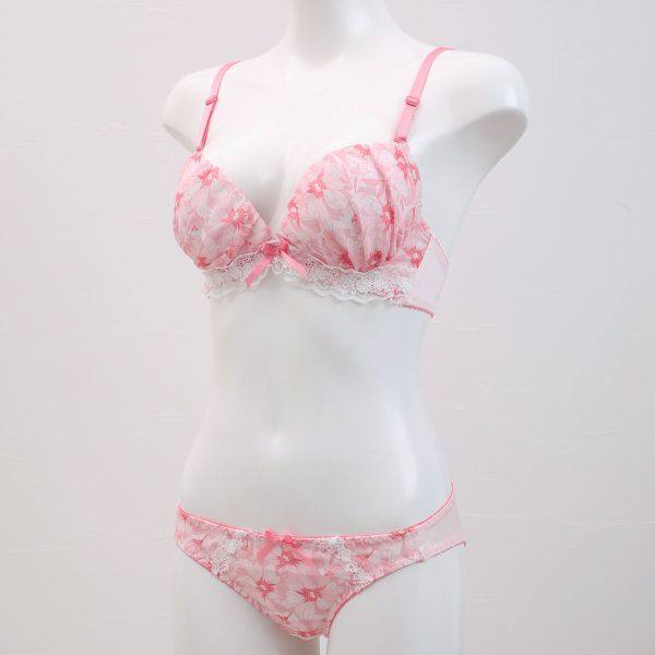 诗萝涵朵文胸套装a-d尺码美胸印花 shirohato海外文胸套装