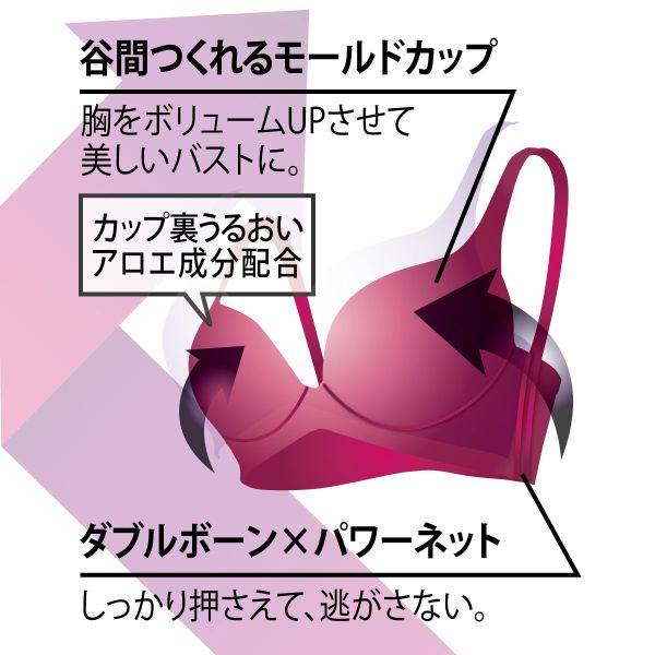 atsugi女士聚拢上托收副乳矫正文胸 shirohato海外文胸