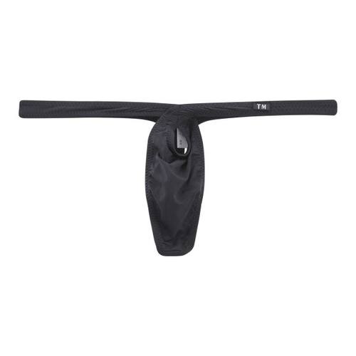 TM collection男士内裤日本制光滑透气性感情趣镂空低腰丁字T裤 - 图3