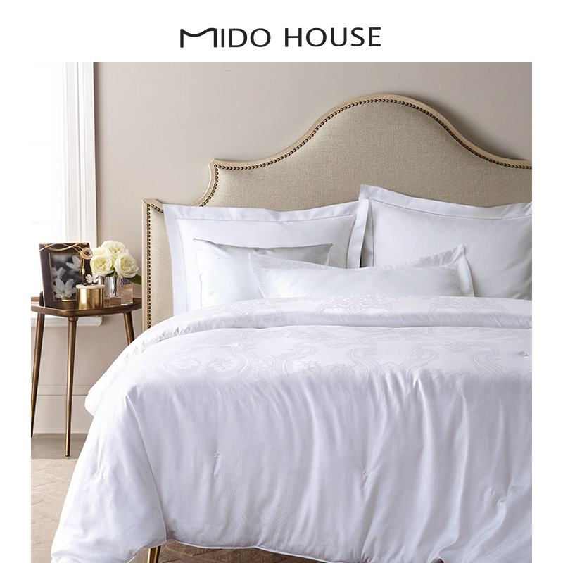 MIDO HOUSE可定製桑蠶絲被 純手工定位長蠶絲子母被四季被芯被子