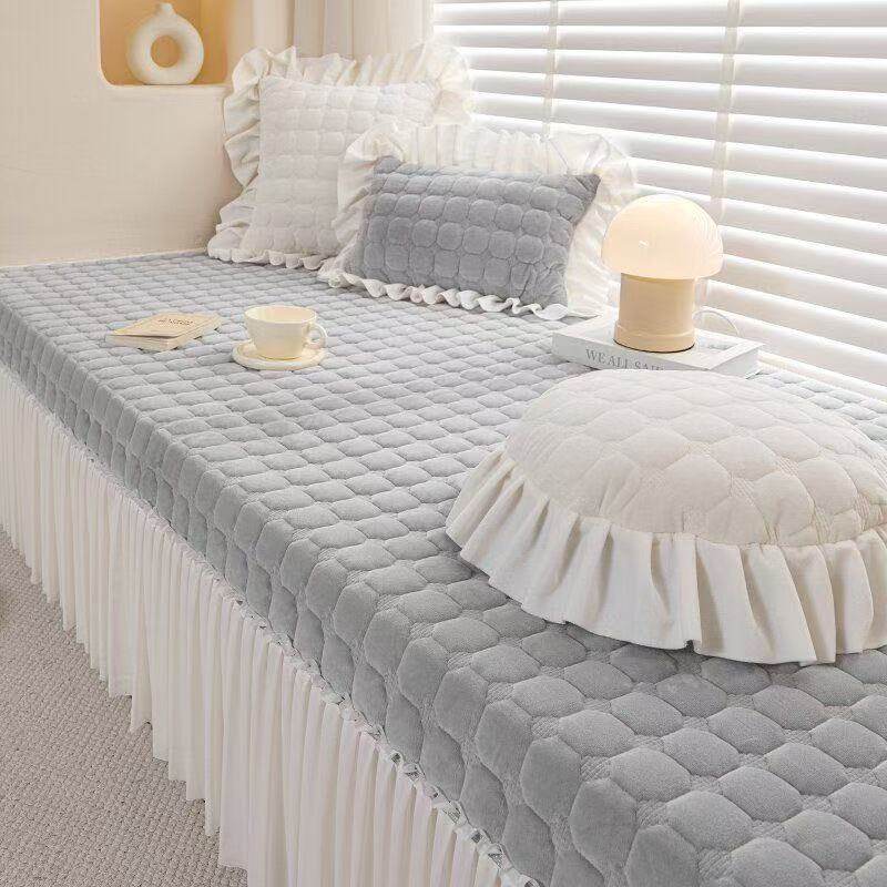 飘窗垫2025新款四季通用窗台垫改造神器简约裙摆阳台垫子防滑定制,淘宝优惠券,粉丝福利购,淘宝优惠卷