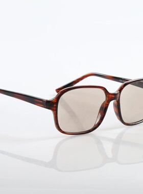 东海水晶石大框茶色老花眼镜