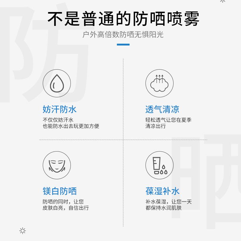 2支日本senka专科防晒霜面部隔离乳防紫外线防水不油腻学生军训 - 图2