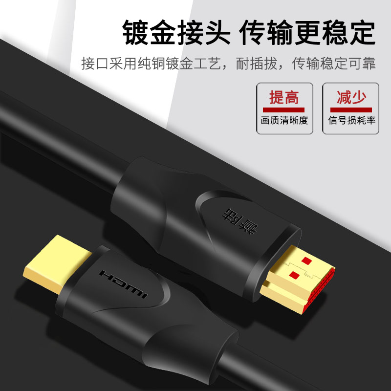 HDMI2.0高清线4K数据线电脑电视机PS4连接投影仪机顶盒加长连接线 - 图2