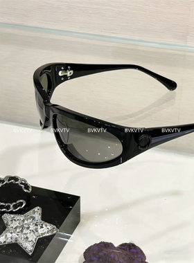 复古猫眼发箍太阳眼镜护