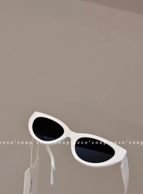 猫眼字母太阳眼镜墨镜