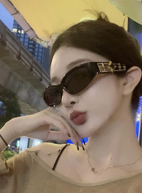 gm夏季镂空星星眼镜显瘦辣妹风