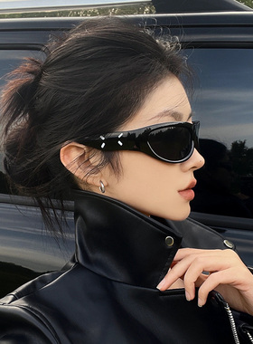 大框美式辣妹凹造型遮阳太阳镜潮