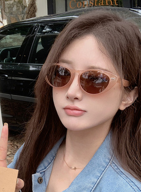 美拉德复古茶色高级感素颜太阳镜