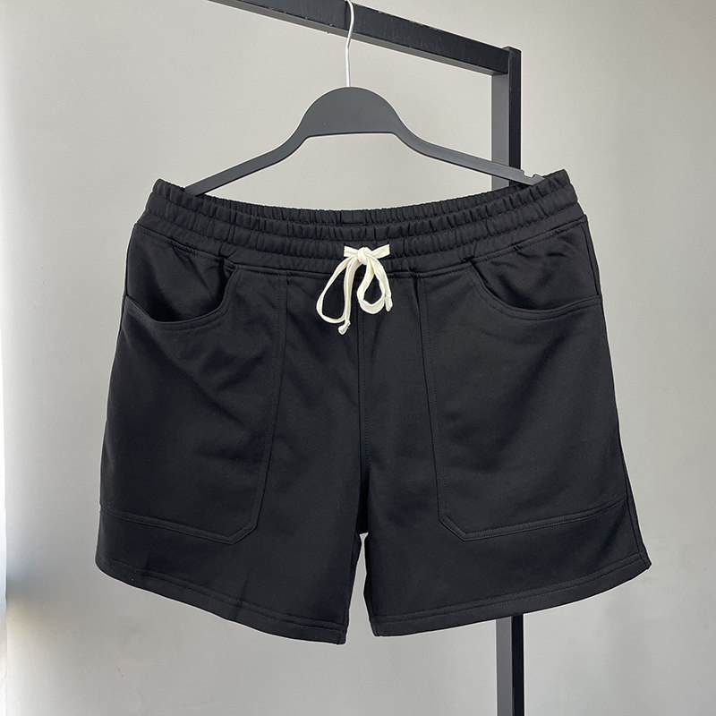 针织纯棉工装短裤男士四分裤 宽腰带舒服系带4分裤男款运动裤健身,淘宝优惠券,粉丝福利购,淘宝优惠卷