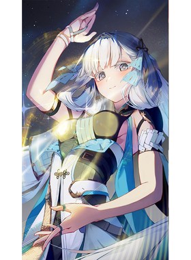 今汐海报鸣潮角色全身超清壁纸游戏海报画集二次元自粘贴纸墙贴