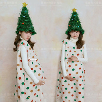 Pregnant Woman Christmas Themed Clothing New Cute Playful Po Dot Dress Surrogacy Mommy Art Photography Photo Shoot