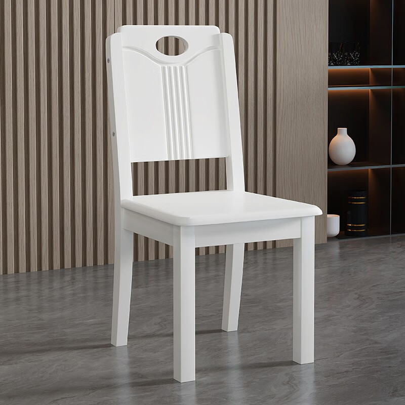 实木餐椅家用中式现代简约木头靠背餐桌椅子饭桌餐厅酒店商用凳子