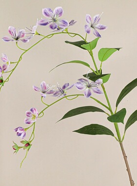 仿真花茉莉花假花绢花垂丝茉莉花家居装饰花餐桌电视柜花艺