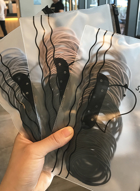 网红ins简约小圈细款基础发绳