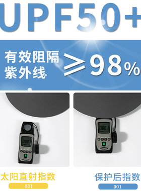 空顶防晒帽女夏无痕一体防紫外线