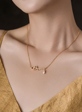 Springmount轻奢云朵珍珠项链