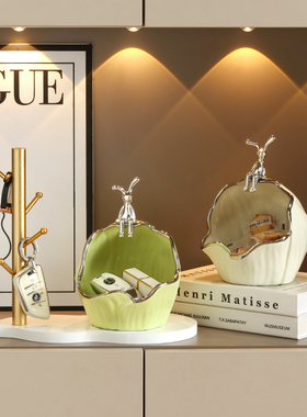 钥匙收纳玄关摆件入户鞋柜装饰品