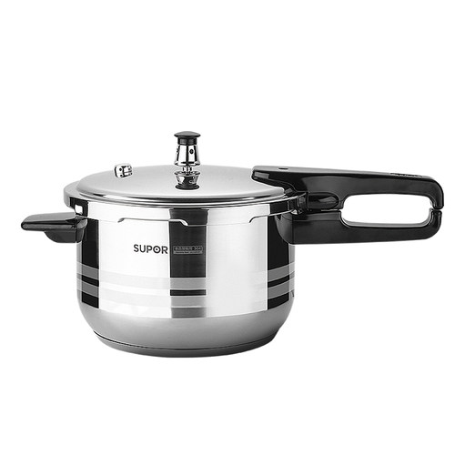 苏泊尔304不锈钢压力锅22cm防爆高压锅20电磁炉家用燃气ys22ed - 图3