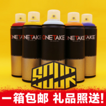 Onetake | OT professional graffiti art spray paint capacity 400ml 132 color hand-painted spray finish paint