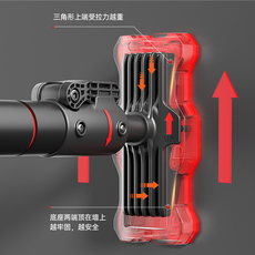 Брусья 单杠家用室内健身器材引体向上器儿童运动家庭免打孔吊环门上单杆
