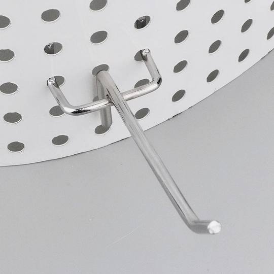 洞洞板挂钩超市小商品挂勾孔板挂钩三角钩手机配件展示货架三脚勾