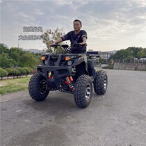 ATV all-terrain large bull electric 72V1800W motor beach car four-wheeled cross-country motorcycle air bag damping