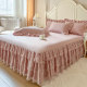 Korean princess bed cover bed skirt single -piece lace lace sheet protective cover 1.8x2.0x2.2m bed cover summer
