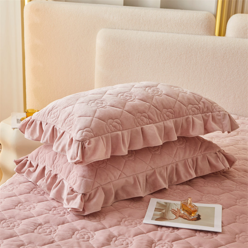 加厚婴儿绒床罩床裙款夹棉公主风花边床单保暖高级感床围裙罩冬季,淘宝优惠券,粉丝福利购,淘宝优惠卷