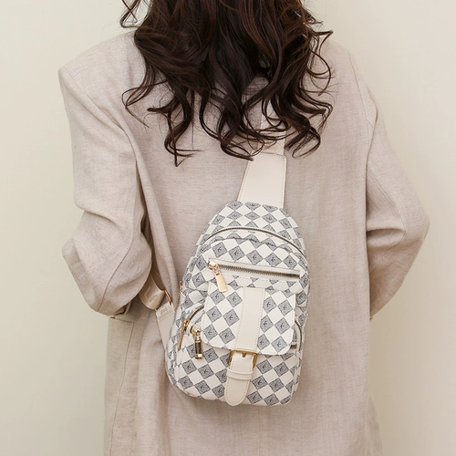 Универсальная брендовая сумка через плечо, модная полиуретановая сумка для телефона, нагрудная сумка, коллекция 2023, в корейском стиле