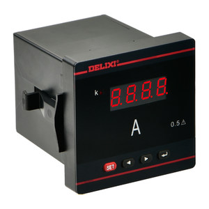 德力西PZ606L数显式电测量仪表交流电压表伏特表单相三相