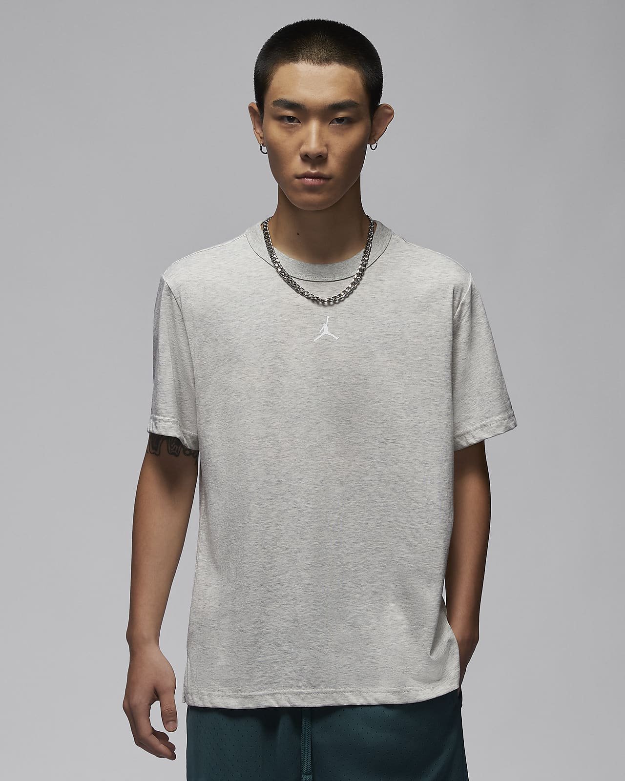 NIKE耐克AJ男子经典小LOGO纯色短袖T恤 FN5830-010-100-050-622,淘宝优惠券,粉丝福利购,淘宝优惠卷