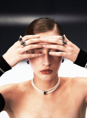 金色珍珠PEARLONA复古