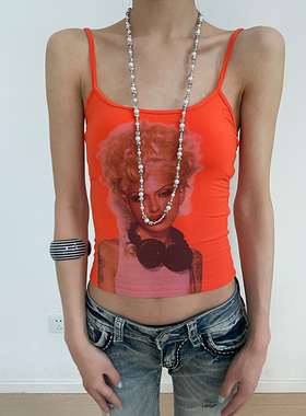 y2k千禧辣妹条纹开口手镯