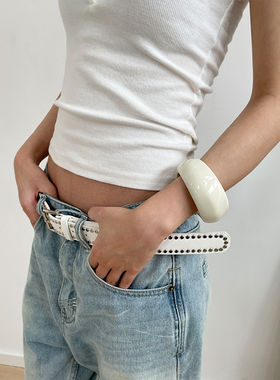 少女感马卡龙树脂手镯