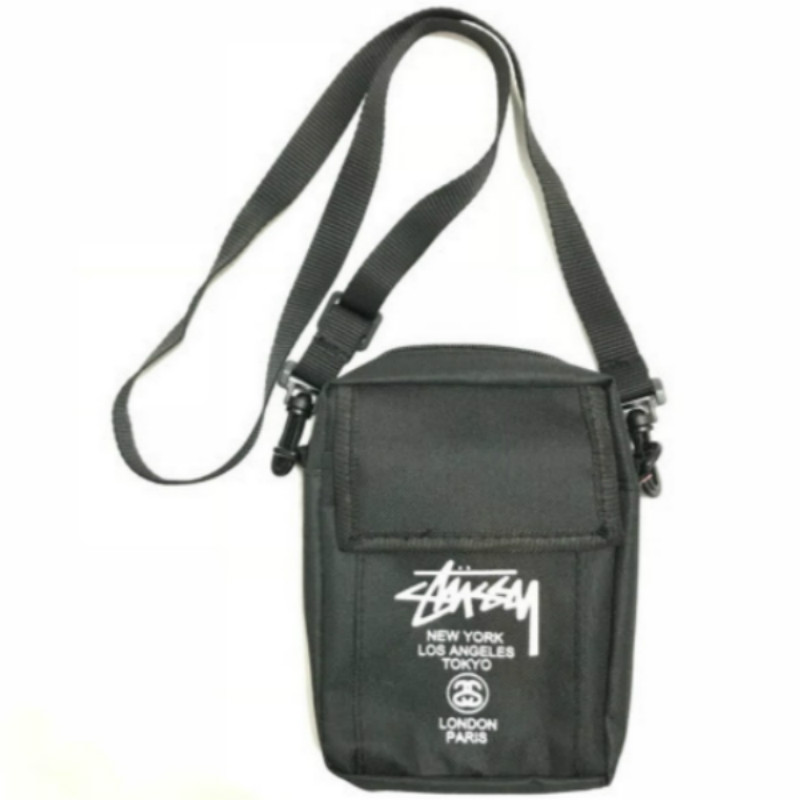 & ins 港风斜挎包男女单肩包背帆布包胸包腰包蹦迪包 正品 Stussy al & ins 港风斜挎包男女单肩包背帆布包胸包腰包蹦迪包 正品 Stussy al