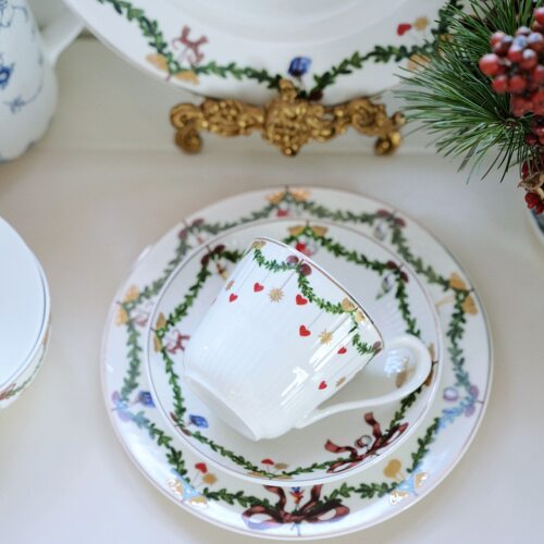 瑞典Rorstrand罗思兰Swedish Grace Winter陶瓷盘碗马克杯INS餐具 - 图1