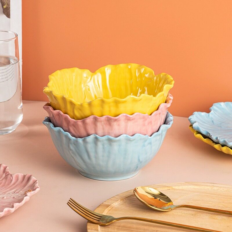 葡萄牙Bordallo Pinheiro手工陶餐具Rua Nova拼接瓷砖风盘子碗杯