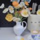 MY Home - Jingdezhen Studio high-looking Gracieux Western antique style embossed decorative water bottle vase