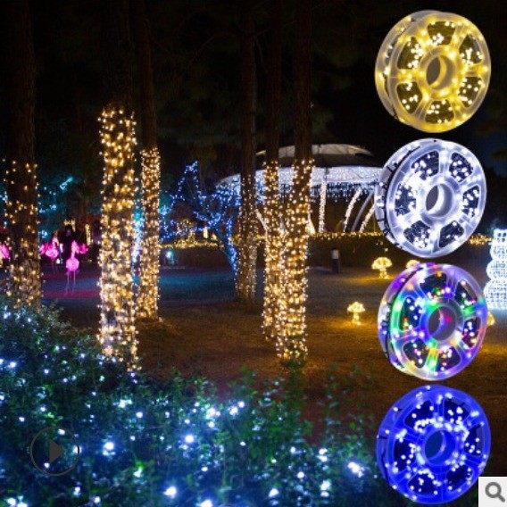 高亮大灯珠LED彩灯户外露营氛围装饰灯庭院满天星V8灯串防雨防冻,淘宝优惠券,粉丝福利购,淘宝优惠卷