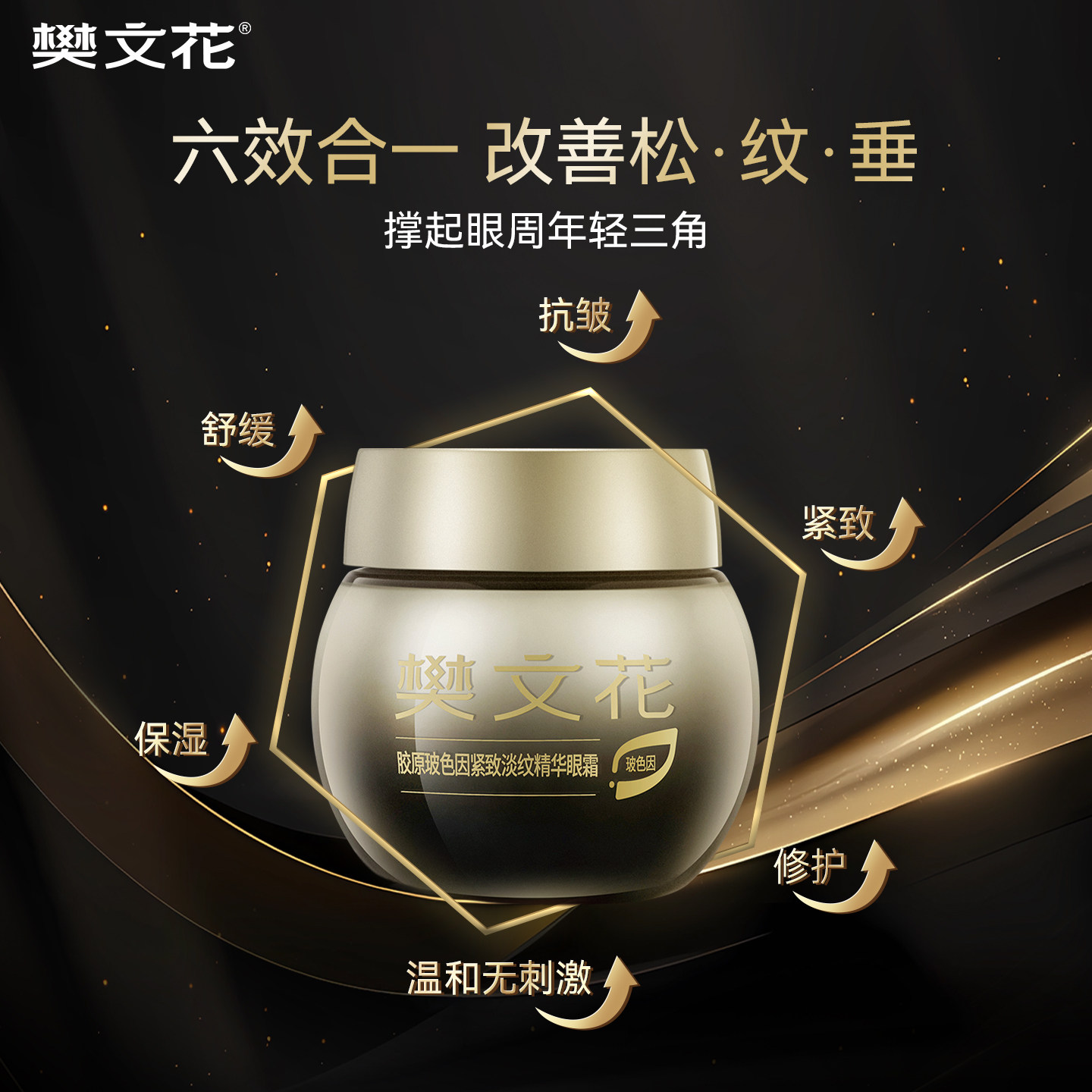 【预售】樊文花胶原玻色因Pro眼霜+面霜组合保湿修护紧致抗皱,淘宝优惠券,粉丝福利购,淘宝优惠卷